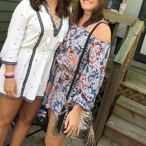 Free People Off-the-Shoulder Romper, size M